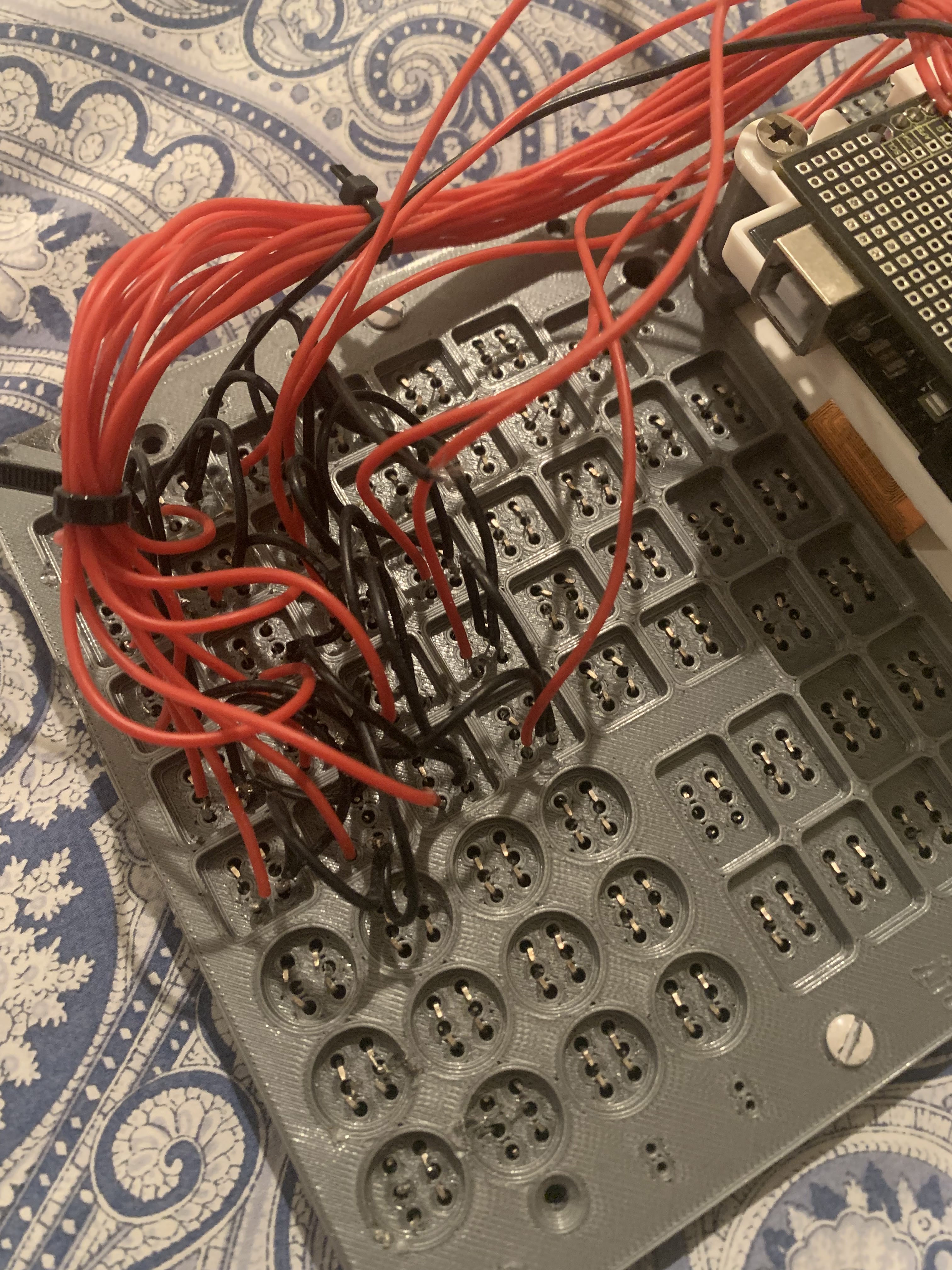 FMC back side soldering progress